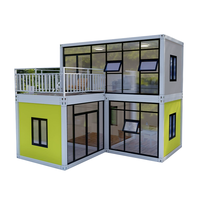 Ohňovzdorný sendvičový panelový kontajnerový dom z kamennej vlny