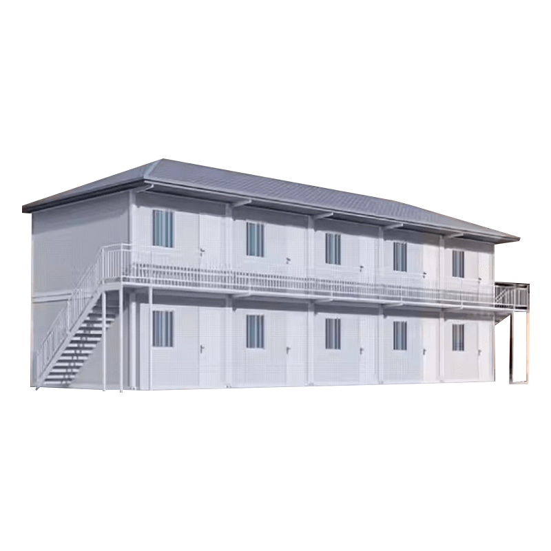 Veľký internátny kontajnerový modulárny prefabrikovaný dom