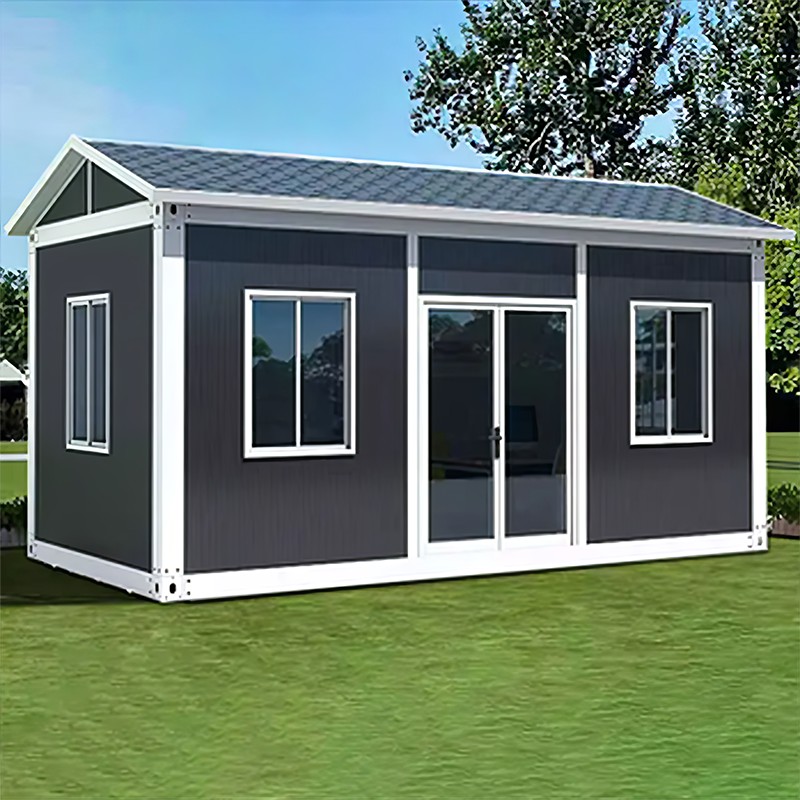 Kontajnerový dom so sedlovou strechou